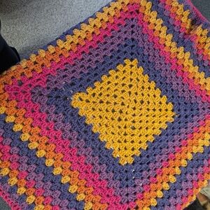 Colorful Crochet Blanket